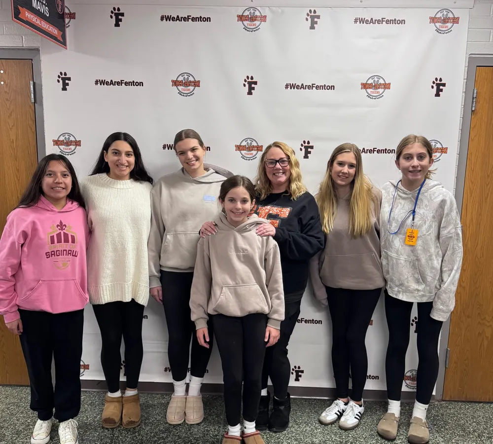A group of volunteers at a community event